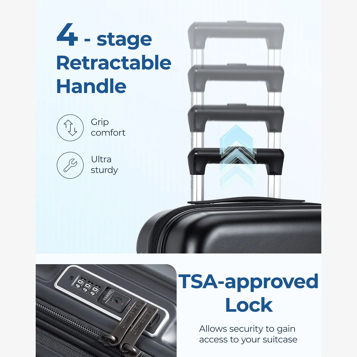 Odyssey 20 Inch Airline Approved Hardside Spinner Suitcase