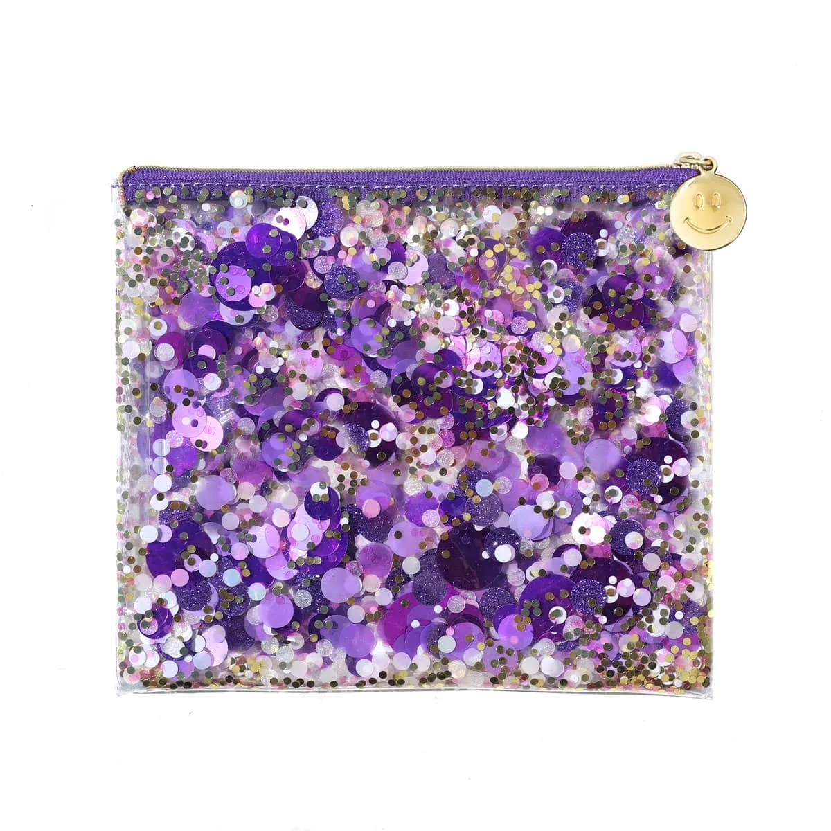 Packed Party Spirit Squad Purple Crush Confetti Everything Pouch