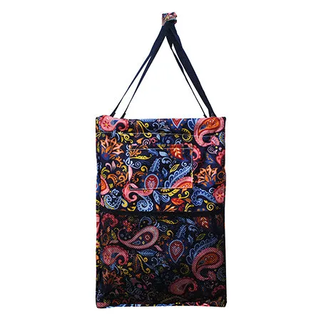 Paisley Whirl Shopping Utility Tote Bag