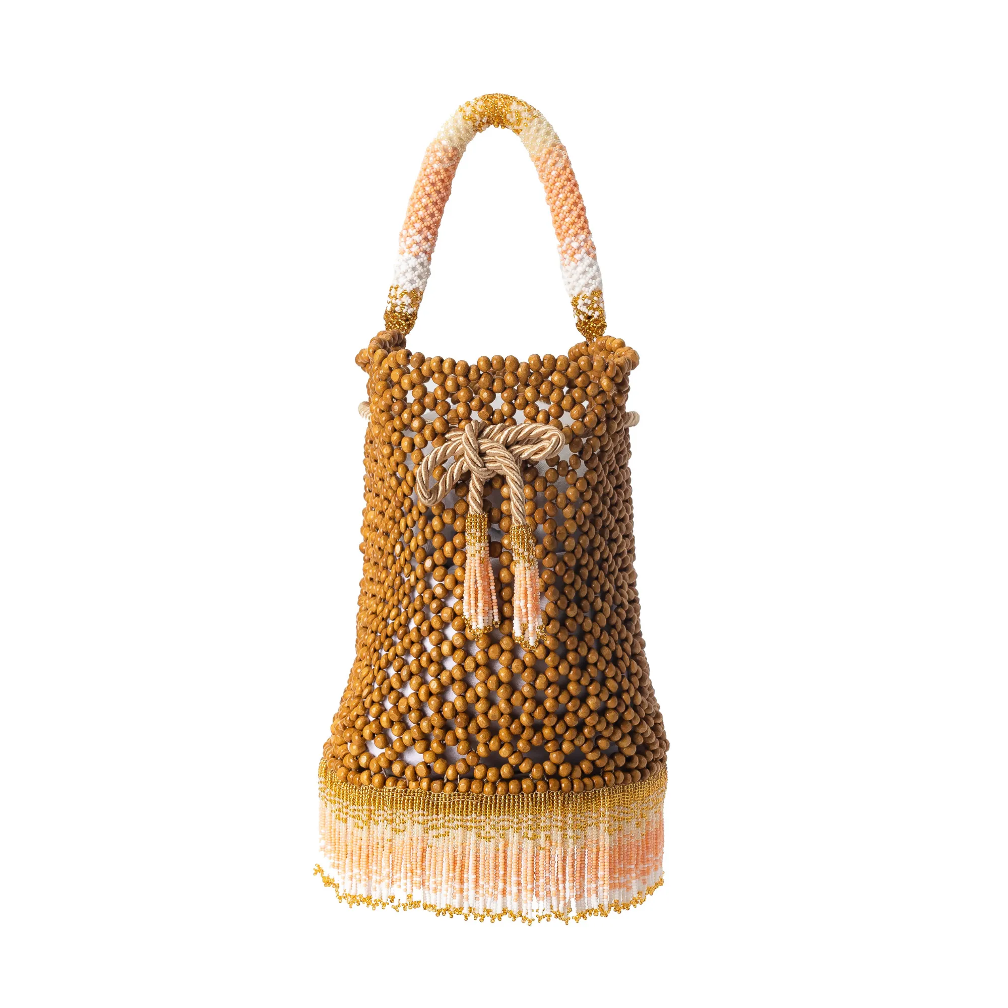 Peach Waterfall Handbag