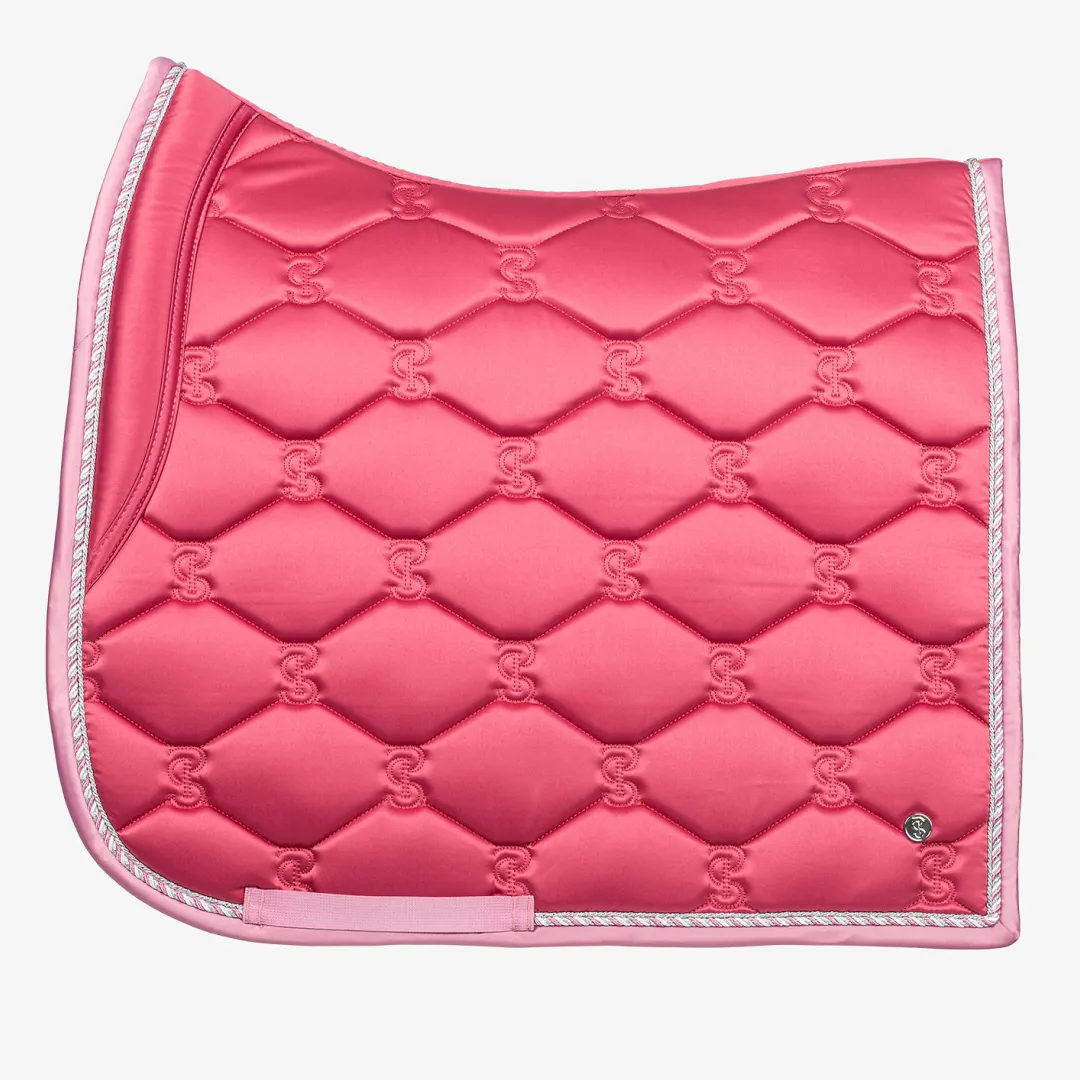 PS of Sweden Berry Pink Signature Dressage Saddle Pad