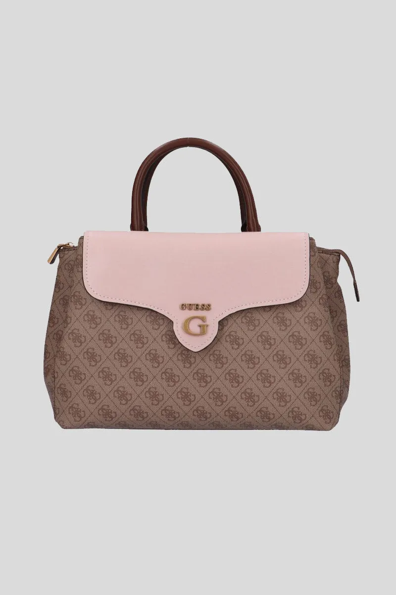 Rossana Bag - Latte Logo Shell