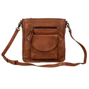 Santa Clara Canyon Stitched Leather Bag