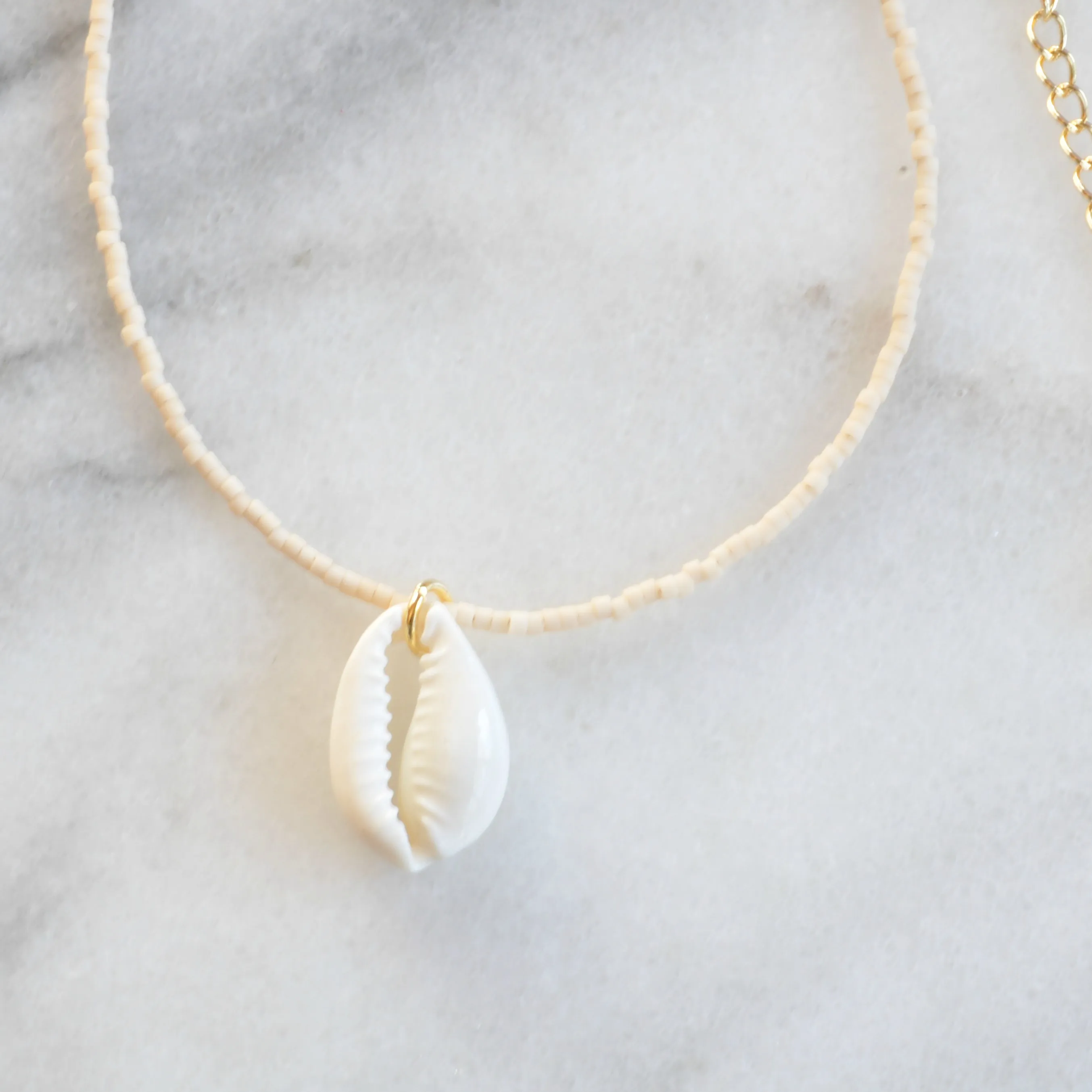 Seashell Beaded Necklace