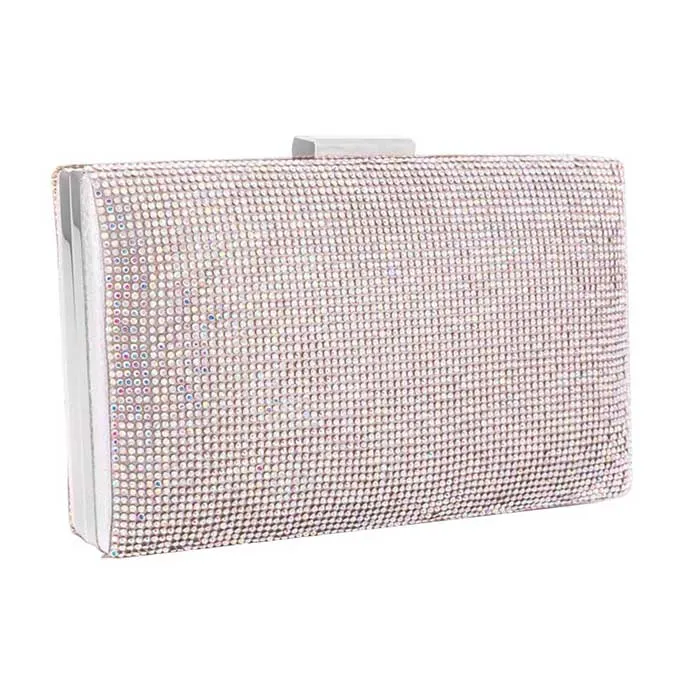 Shimmery Evening Clutch Bag