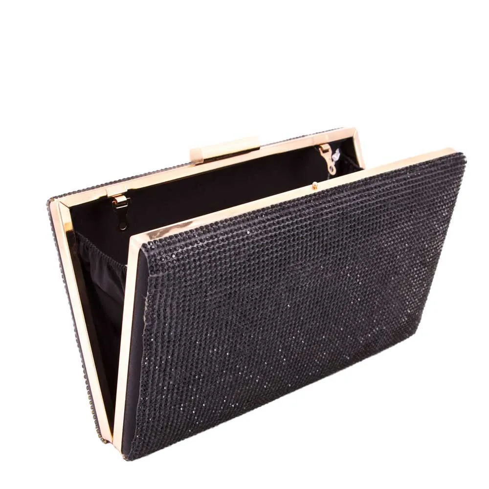 Shimmery Evening Clutch Bag