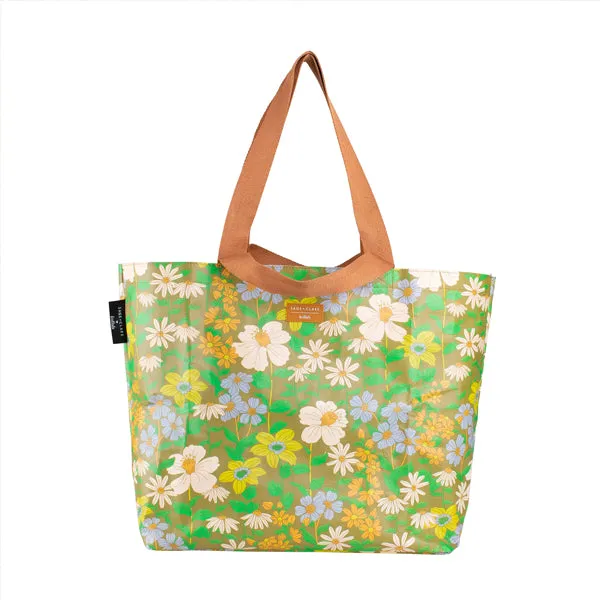 Shopper Tote - Sage x Clare   Kollab Floria