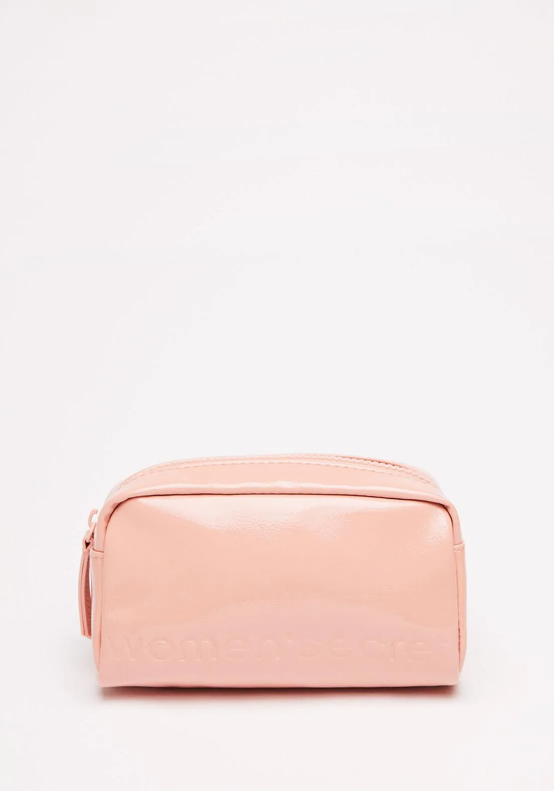 Small Vanity Case With Logo - Pink