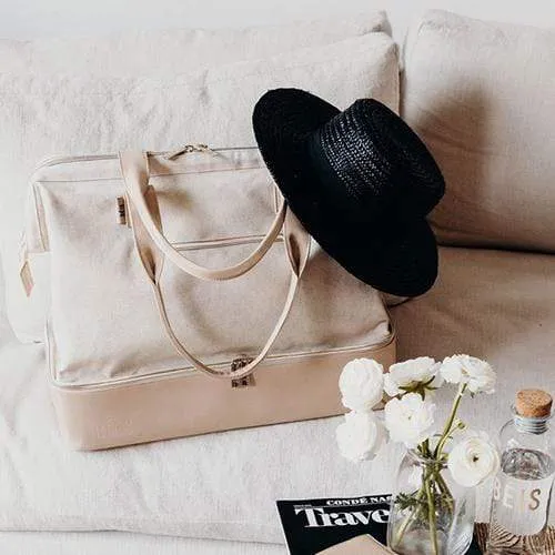 The Weekender in Beige