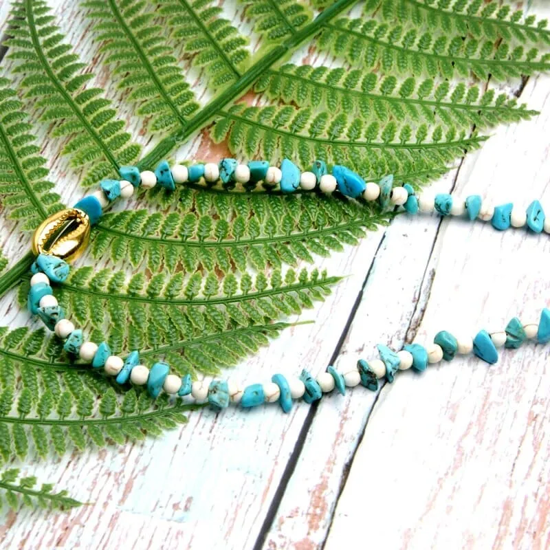 Unique Designs Handmade Trendy Puka Shell Beaded Necklace