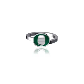 University of Oregon Bypass Ring - Enamel