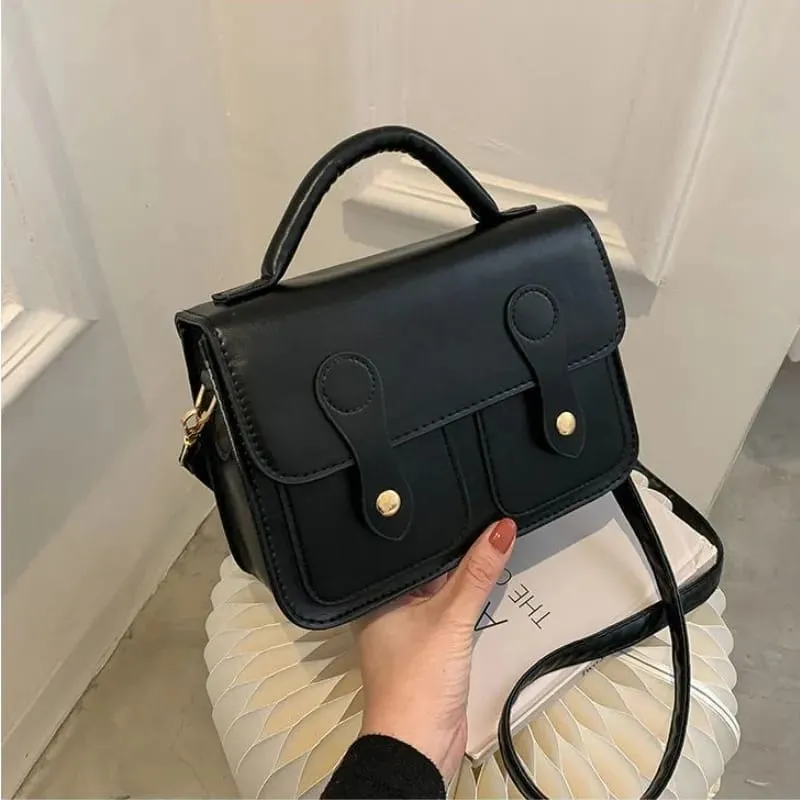 Vintage Pu Leather Handbag