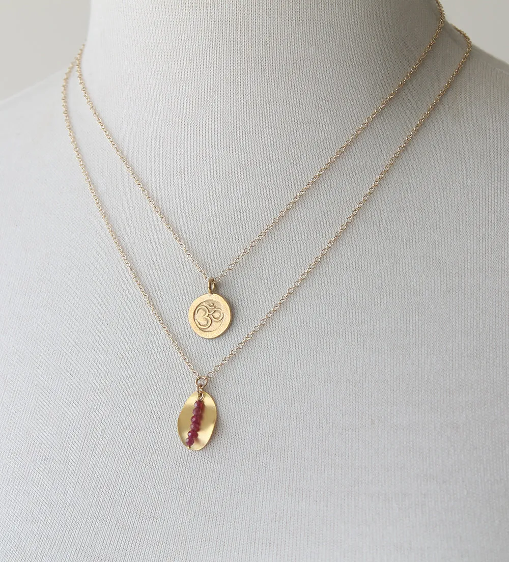 Wave Petal Necklace