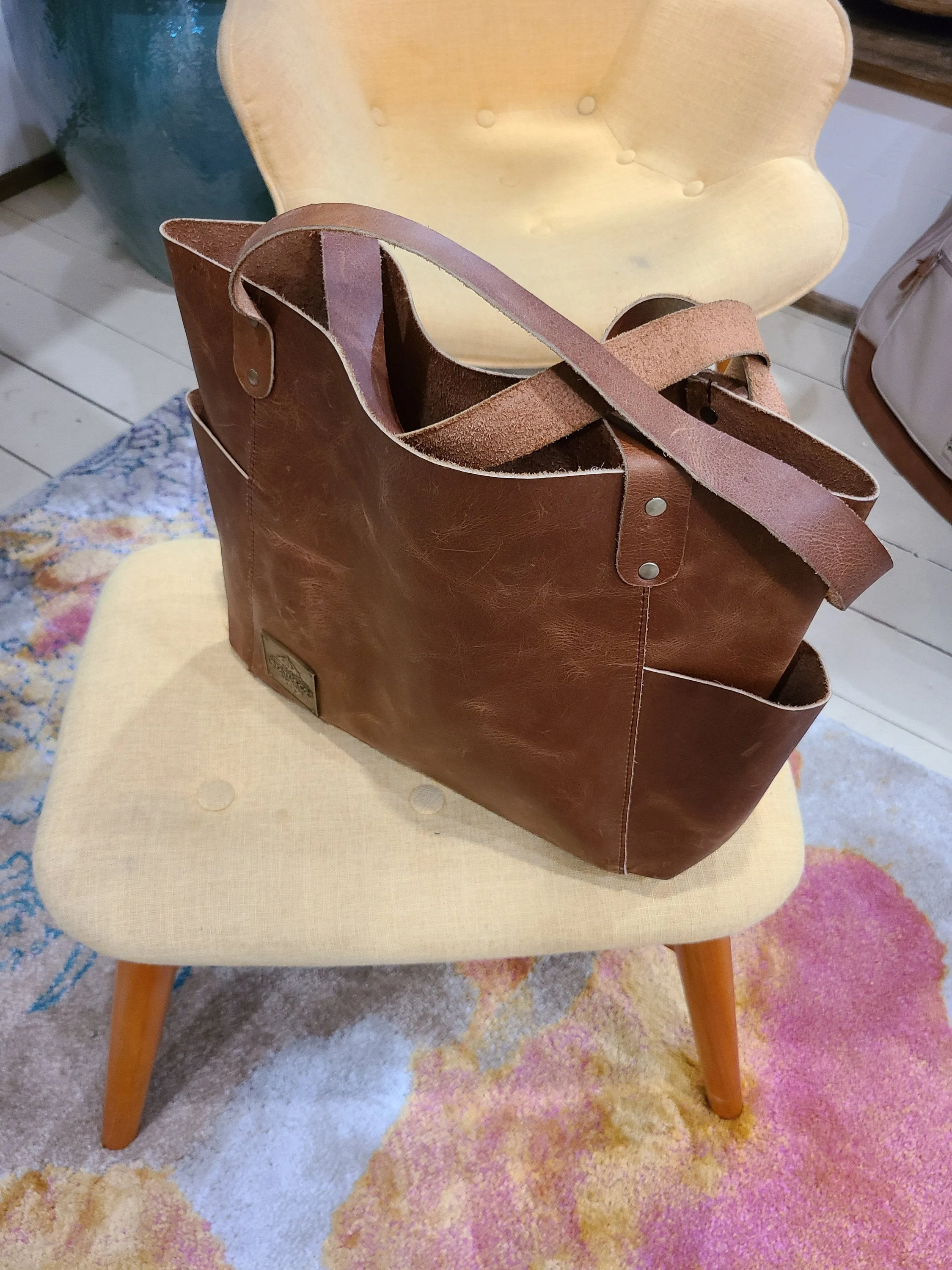 Women's Leather Tote Bag - Women's Leather Handbag - Leather Bag Woman - Shoulder Bag - Leather Tote Bag For Women - Leather Handbag