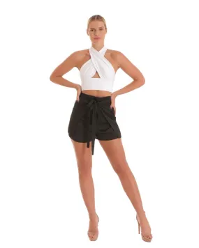 Wrap Short - Satin