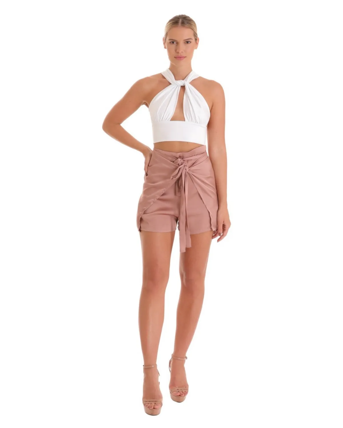 Wrap Short - Satin